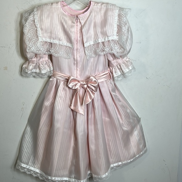 Vintage 80’s Girls Dorissa International Nicole USA Made Dress - Picture 7 of 12